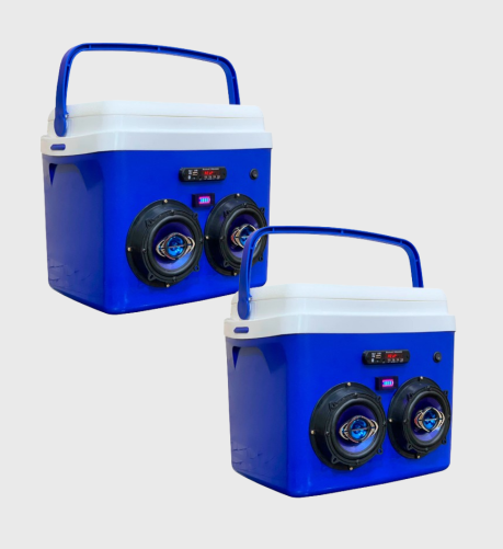 [2 UNIDADES] Cooler Térmico Bluetooth 32L